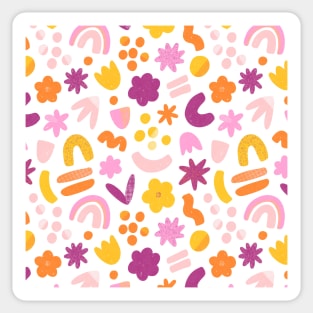 Super fun abstract pattern Sticker